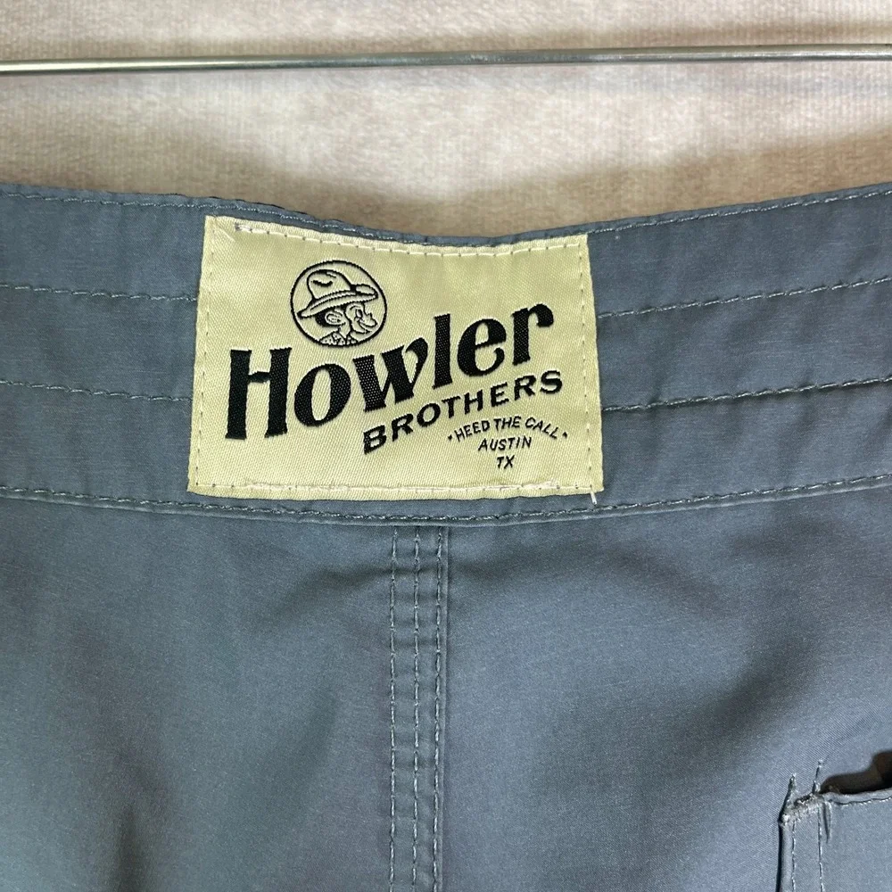 Howler Bros Board Shorts Mens 28 Blue Beach Surf Swim Casual Trunks Drawstring